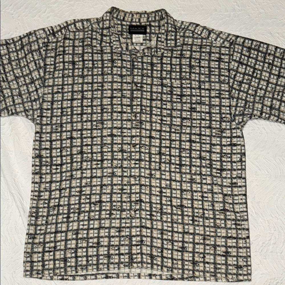 Vintage MAXX PM Men’s 100% cotton Made in the USA Shirt EUC XL